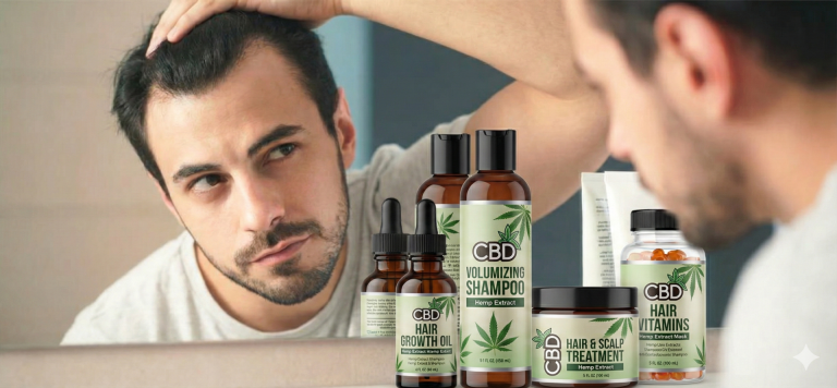 CBD și Căderea Părului: Secretul natural pentru un păr mai des și mai sănătos